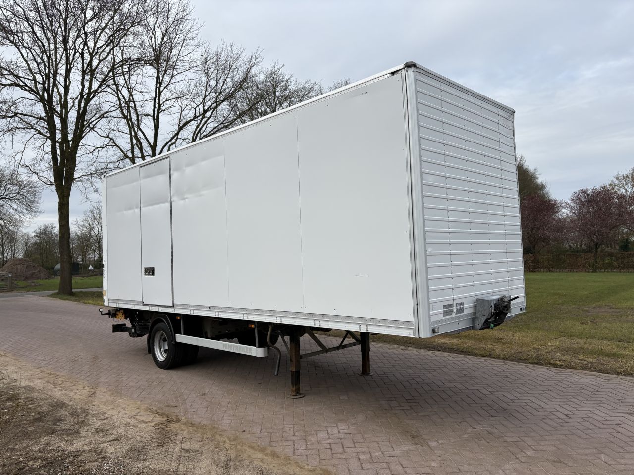 Be oplegger vf minitrailer 6.6 TON met laadklep 1000 kg