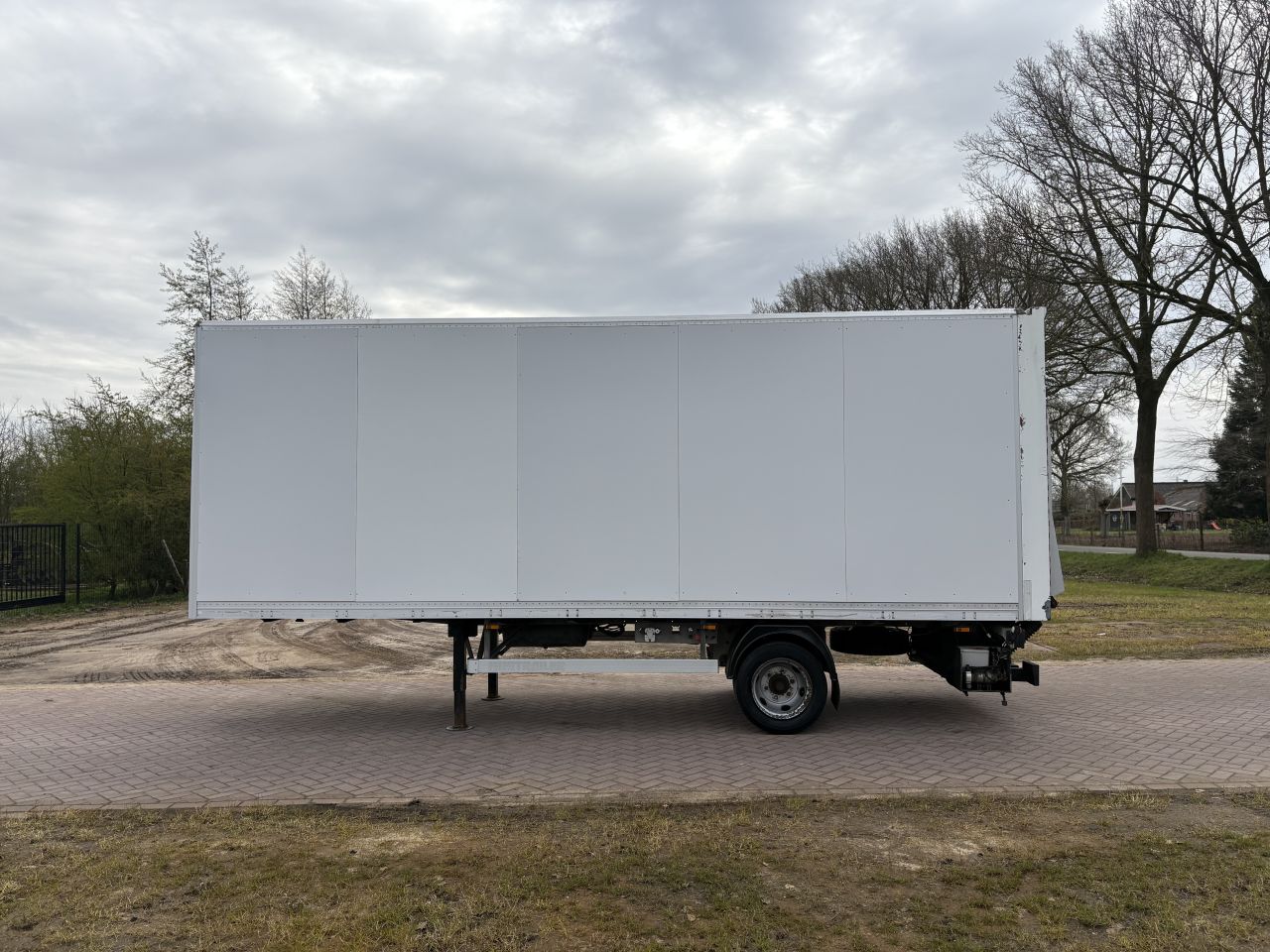 Be oplegger vf minitrailer 6.6 TON met laadklep 1000 kg