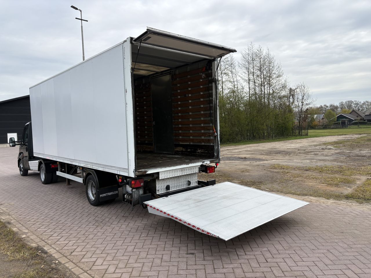 Be oplegger vf minitrailer 6.6 TON met laadklep 1000 kg