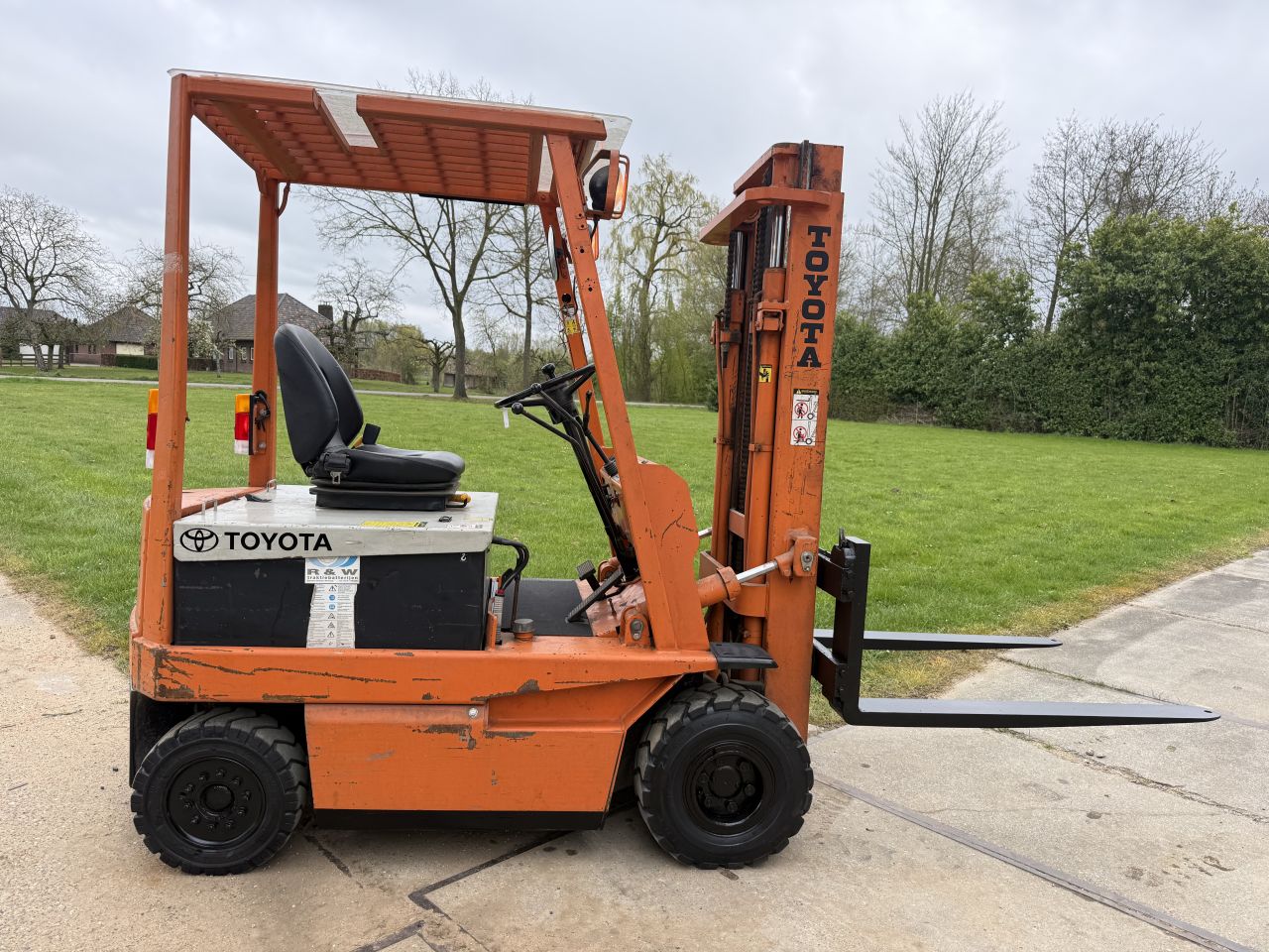 Toyota 2 tonner elektrische heftruck