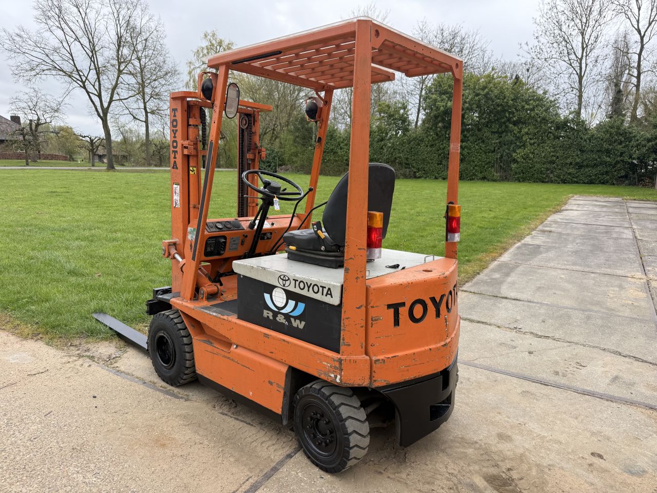 Toyota 2 tonner elektrische heftruck