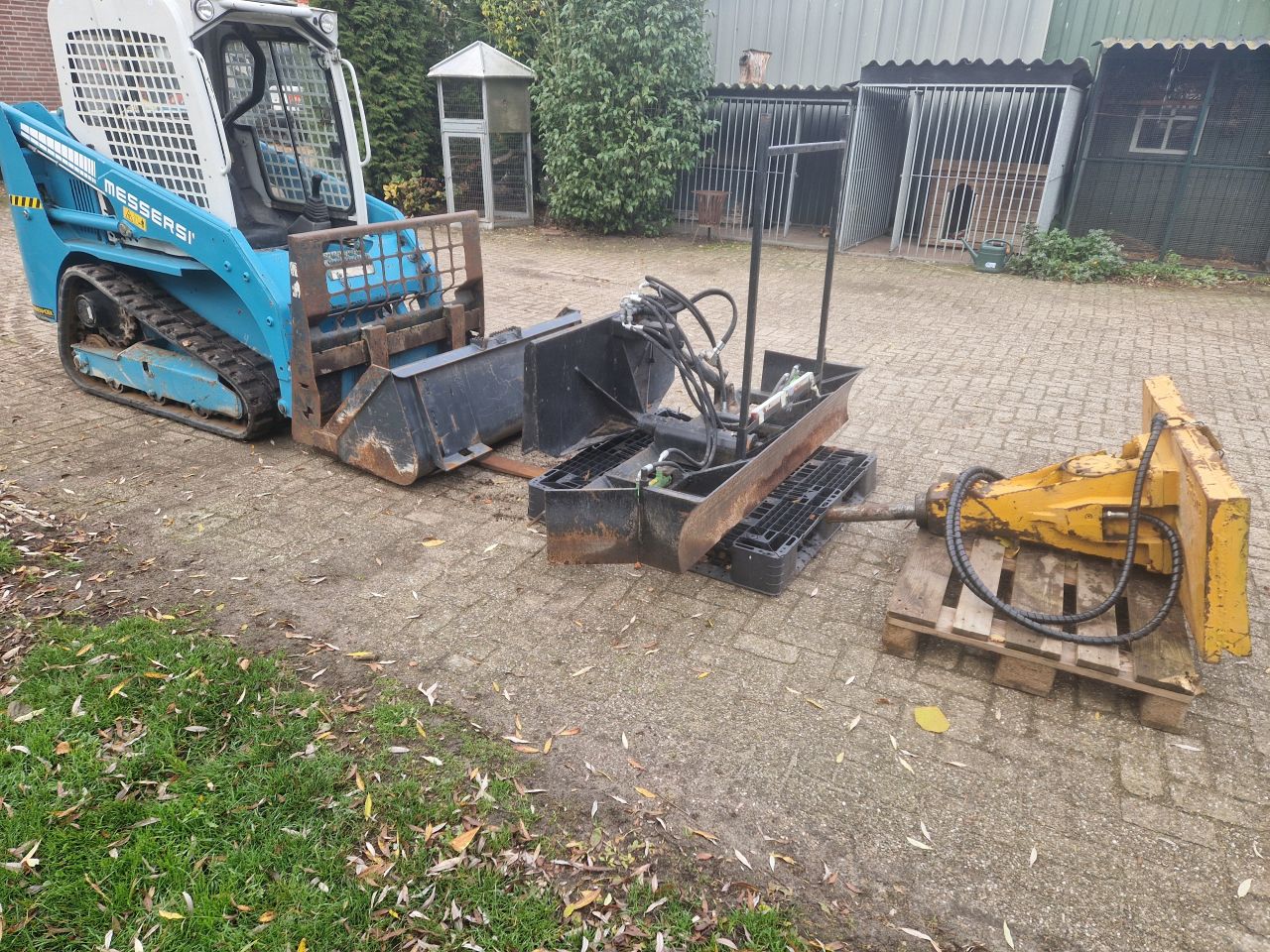 Rups schranklader messersi