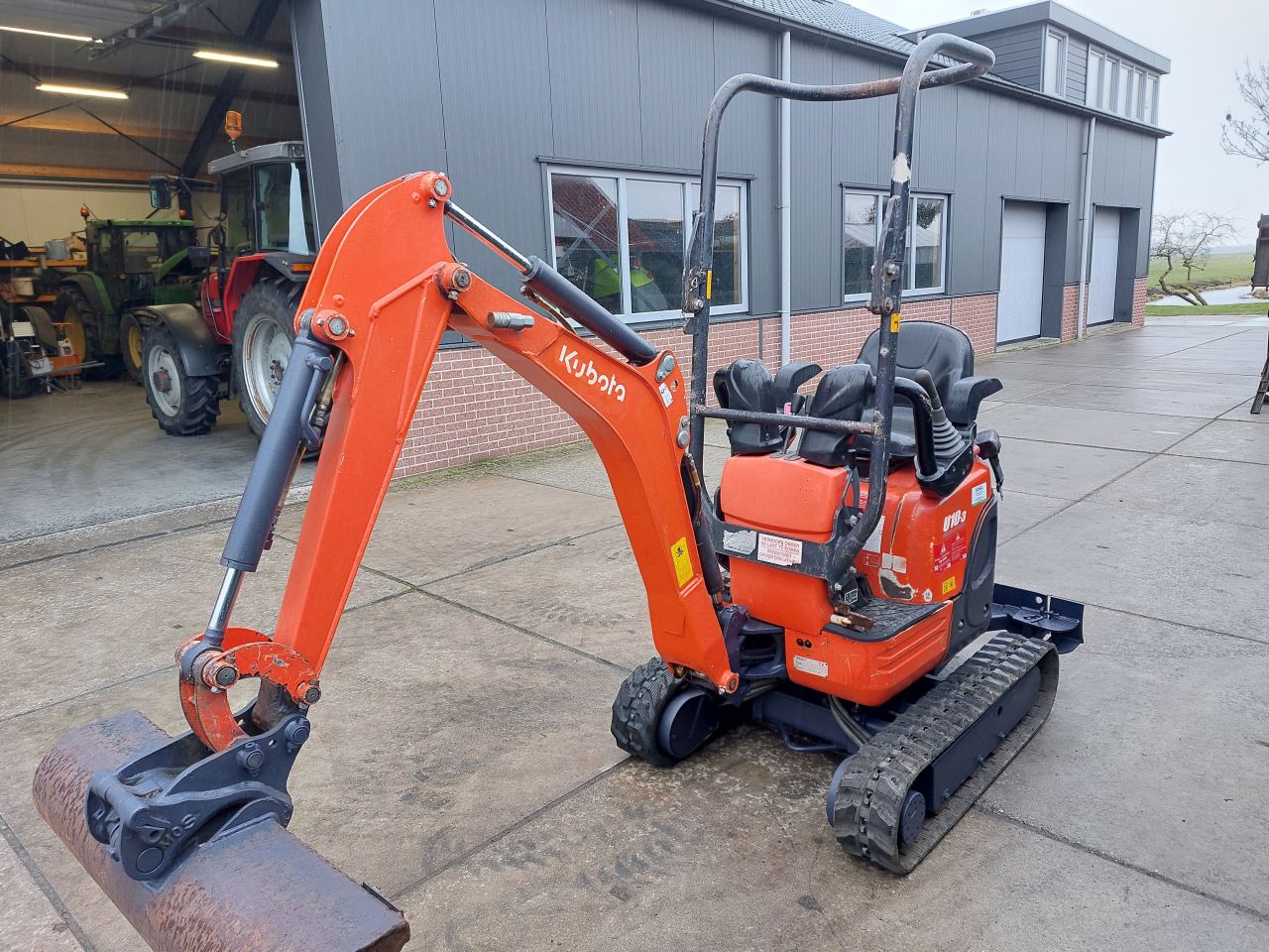 Kubota U10-3 side lever