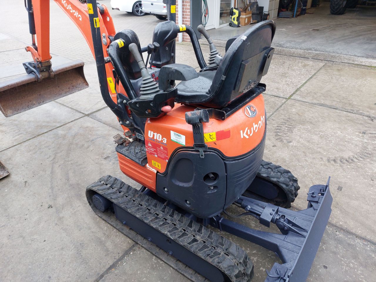 Kubota U10-3 side lever