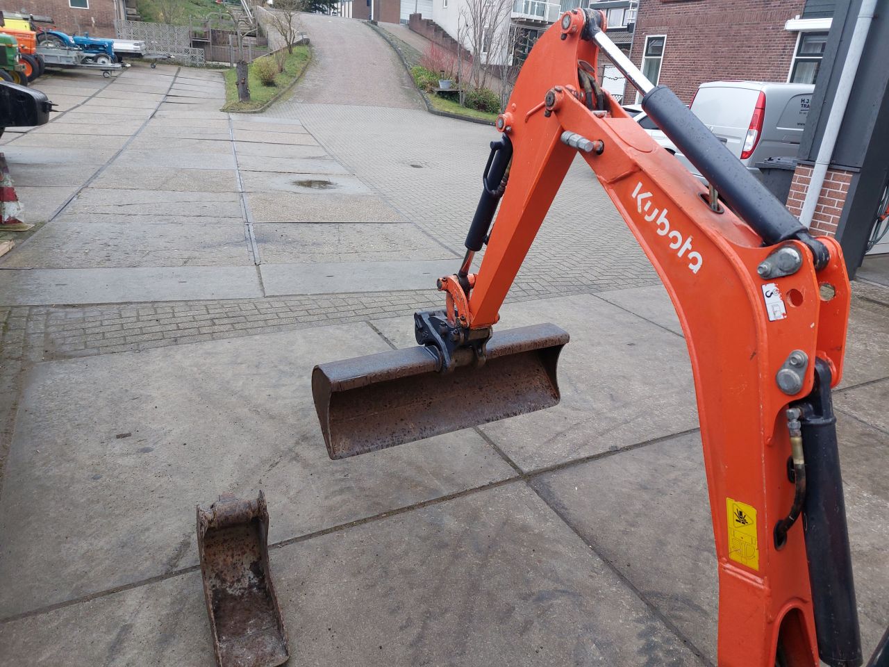 Kubota U10-3 side lever