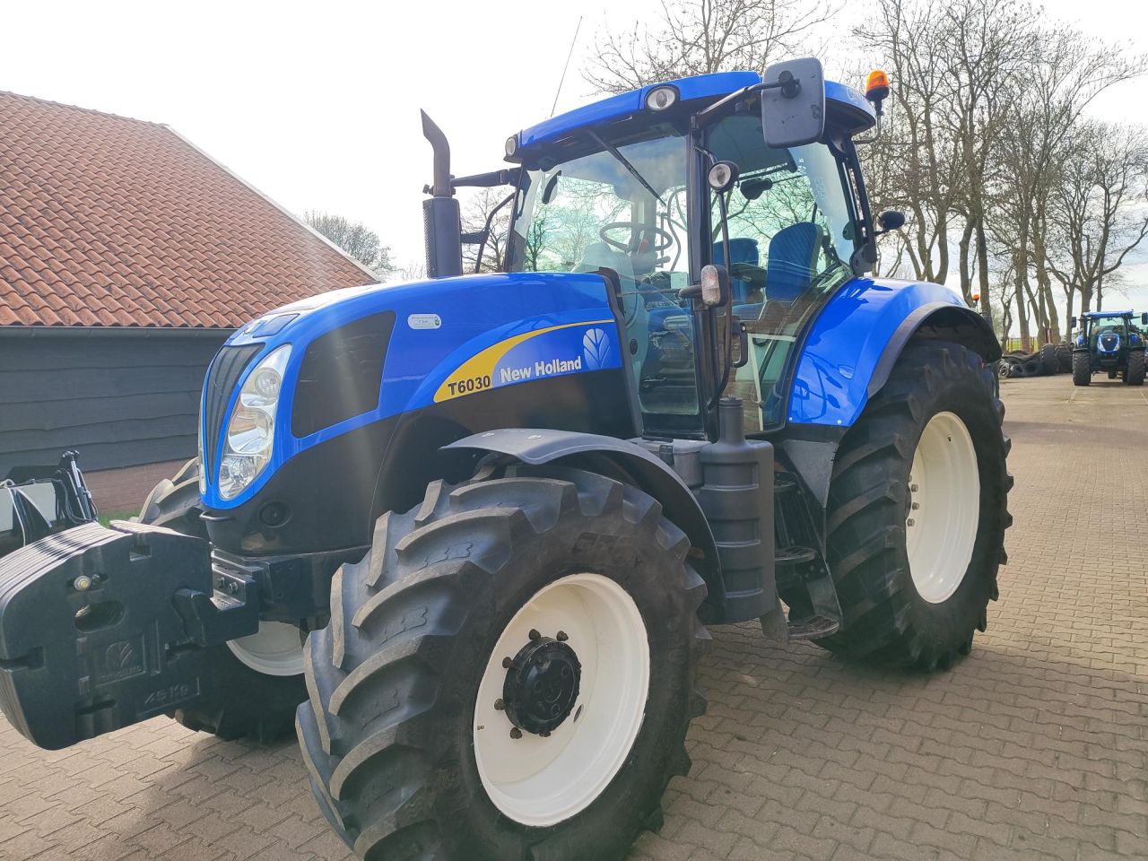 Prachtige New Holland T 6030 Range Command 3600 uur.