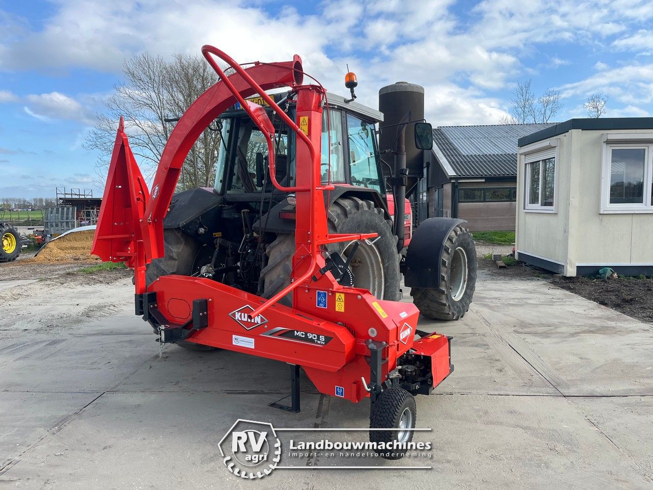 Kuhn MC90s Twin maishakselaar NIEUW! 2 rijer