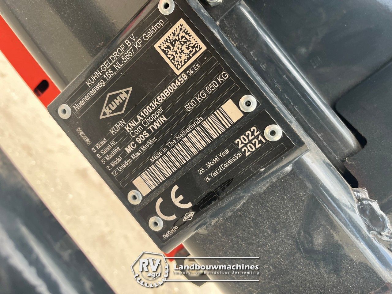 Kuhn MC90s Twin maishakselaar NIEUW! 2 rijer