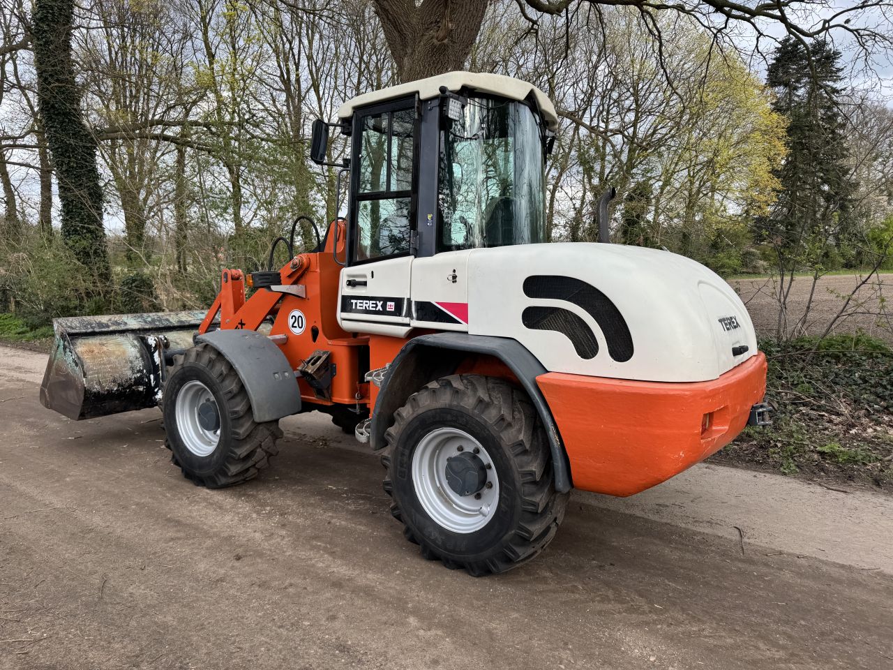 Schaeff Terex SKL 854 shovel wiellader