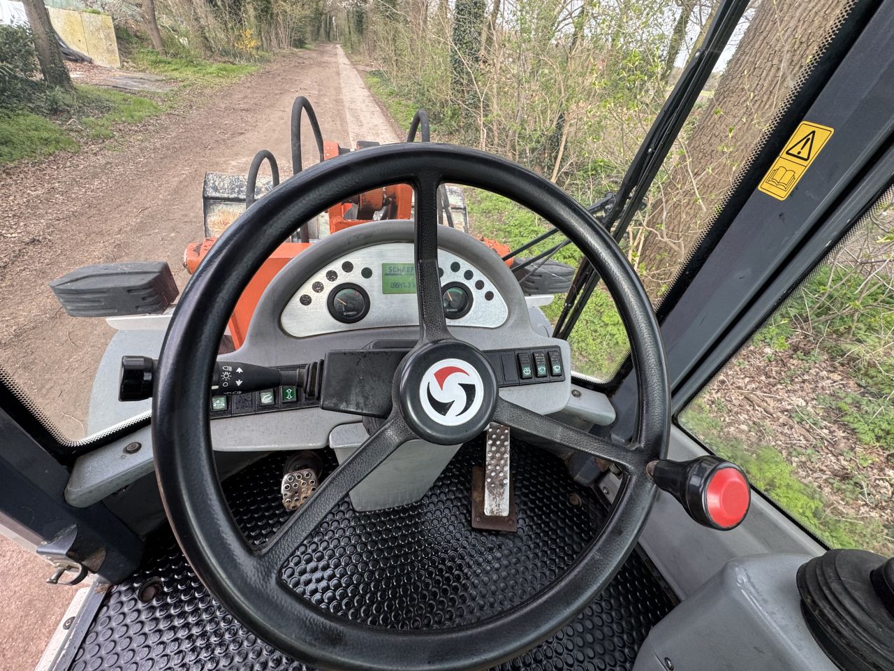 Schaeff Terex SKL 854 shovel wiellader