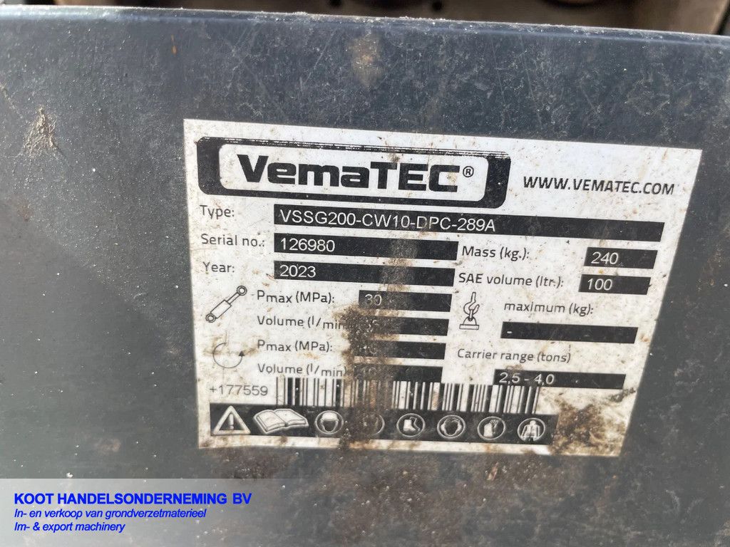 Takeuchi TB 250 5250 uur+Sorteergrijper