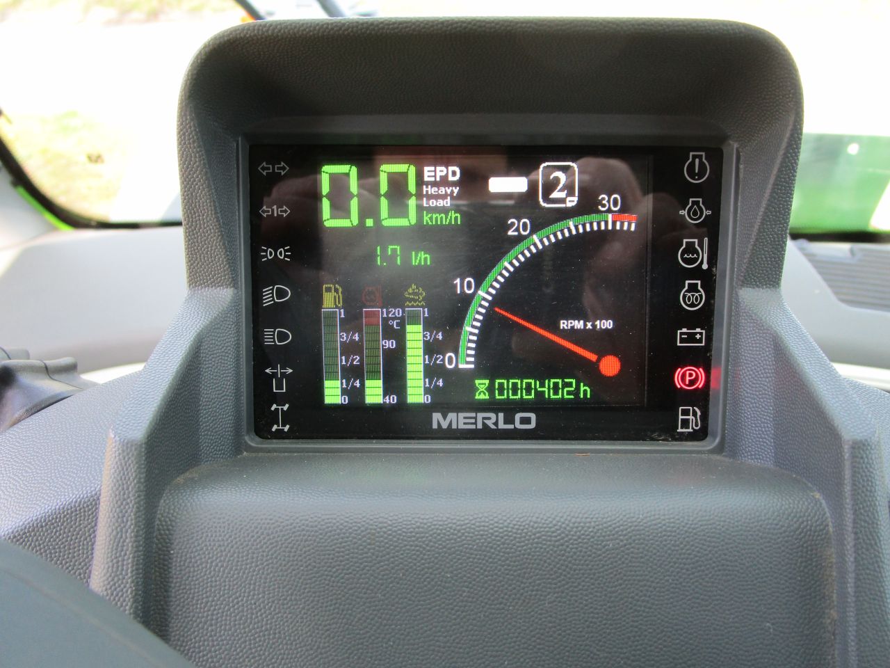 Merlo 33.7 tf 400 uren 2023 20/40 kmh