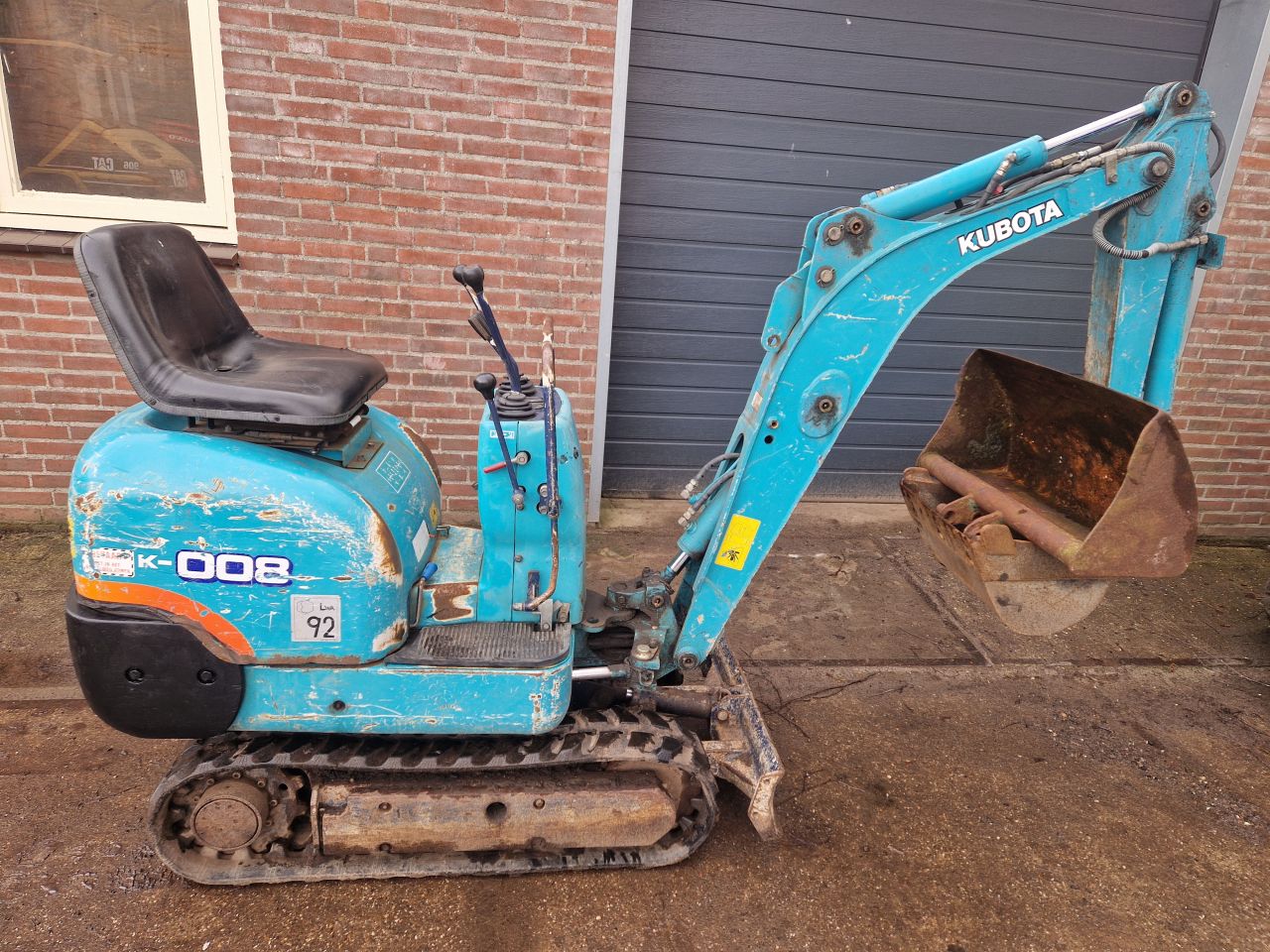 Minigraver Kubota 800 kg