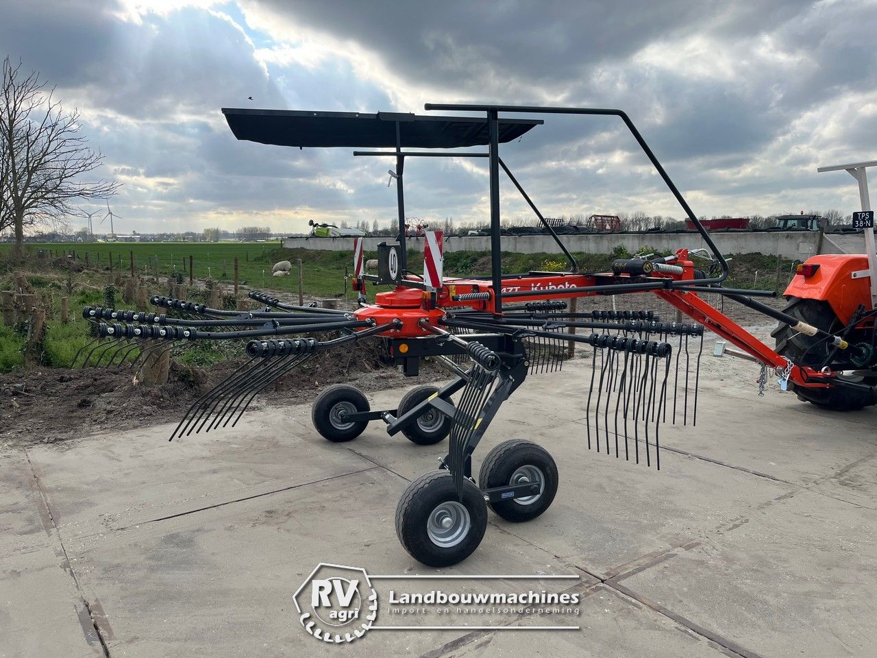 Kubota RA1047T getrokken cirkelhark (NIEUW OVE/RJARIG)