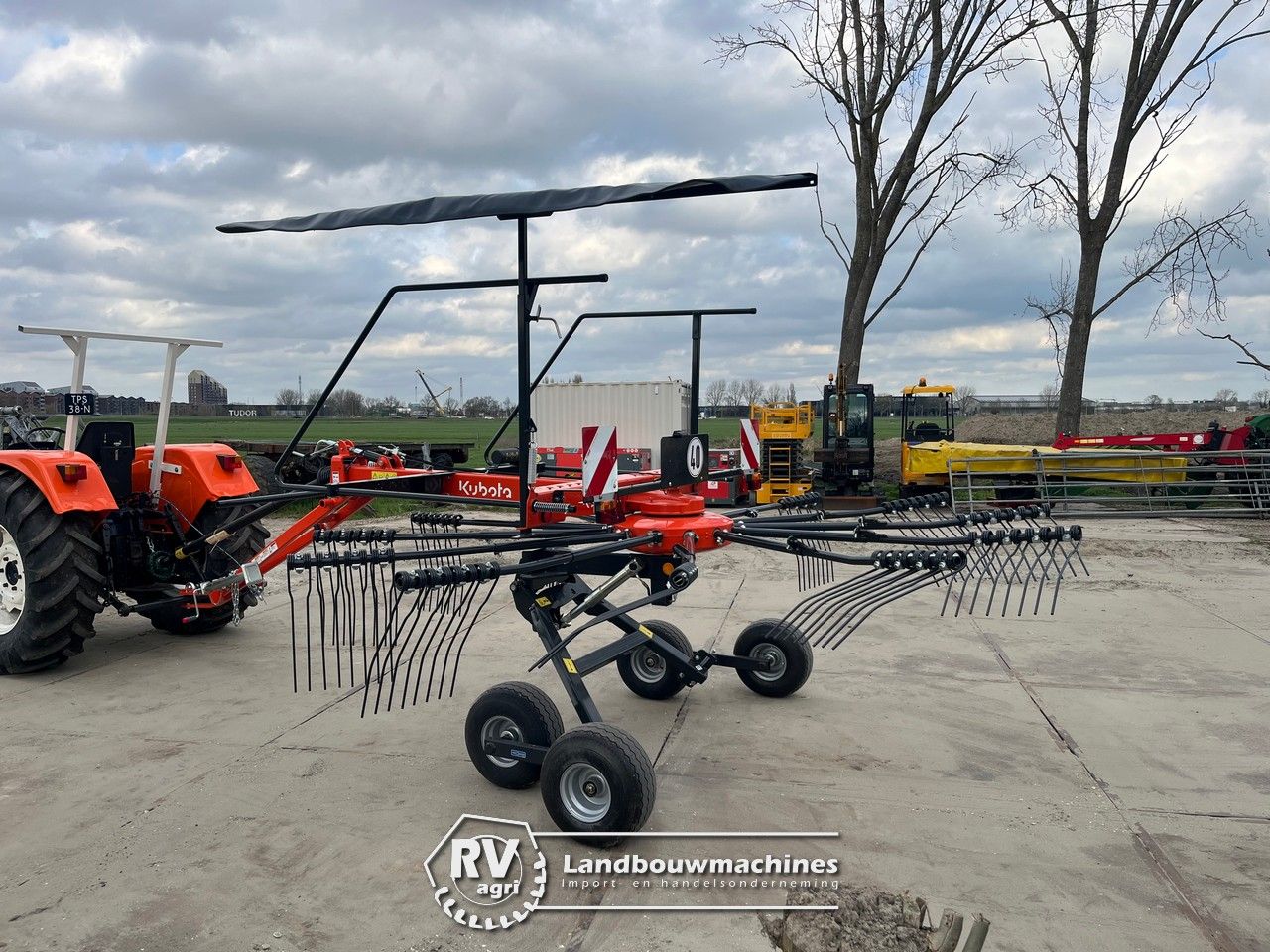 Kubota RA1047T getrokken cirkelhark (NIEUW OVE/RJARIG)