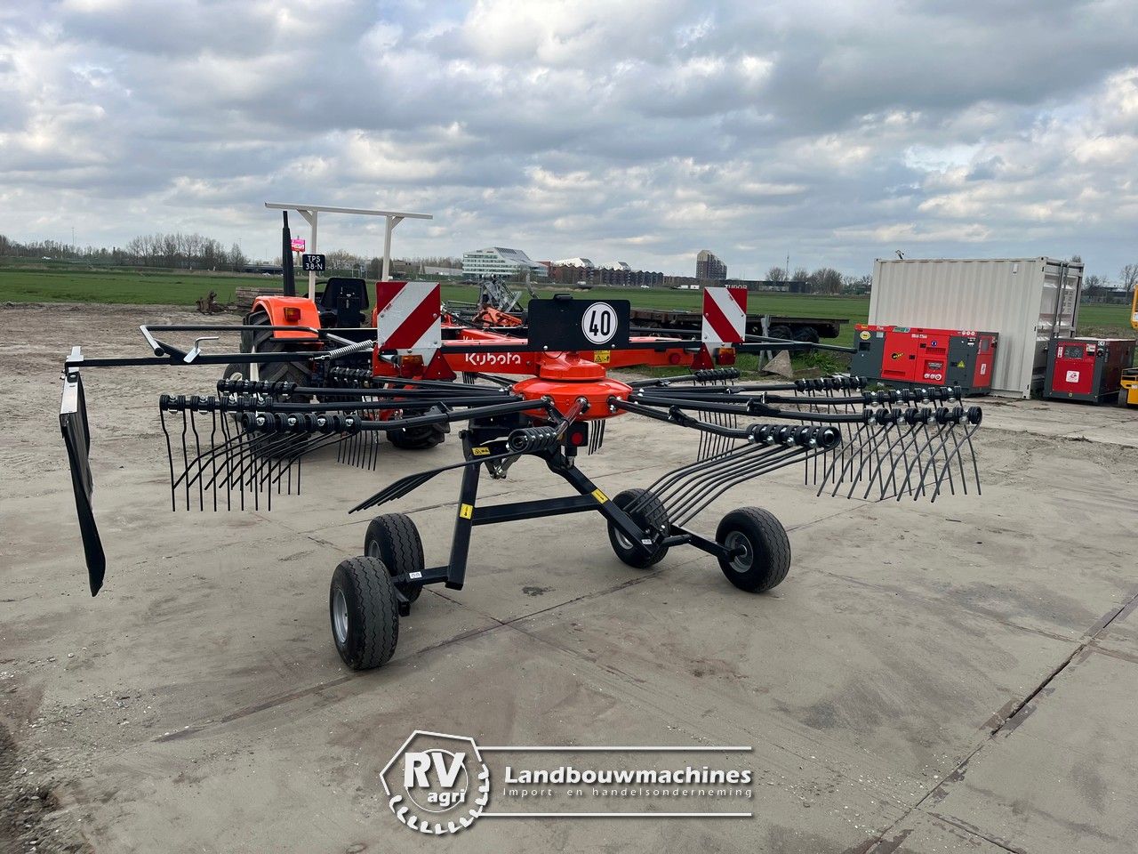 Kubota RA1047T getrokken cirkelhark (NIEUW OVE/RJARIG)