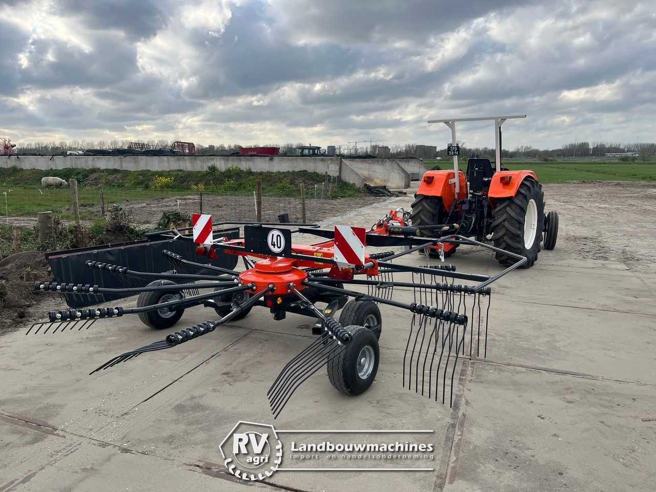 Kubota RA1047T getrokken cirkelhark (NIEUW OVE/RJARIG)