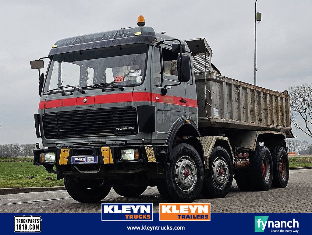 MERCEDES-BENZ 3335 K 8x4 full steel man.