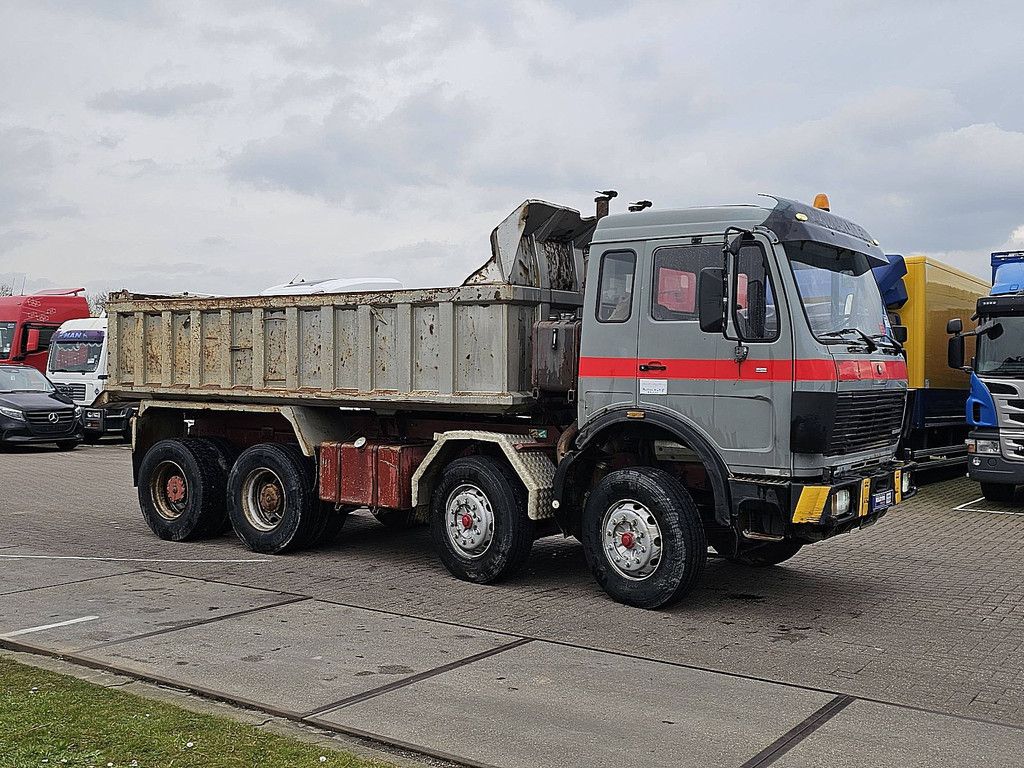 MERCEDES-BENZ 3335 K 8x4 full steel man.