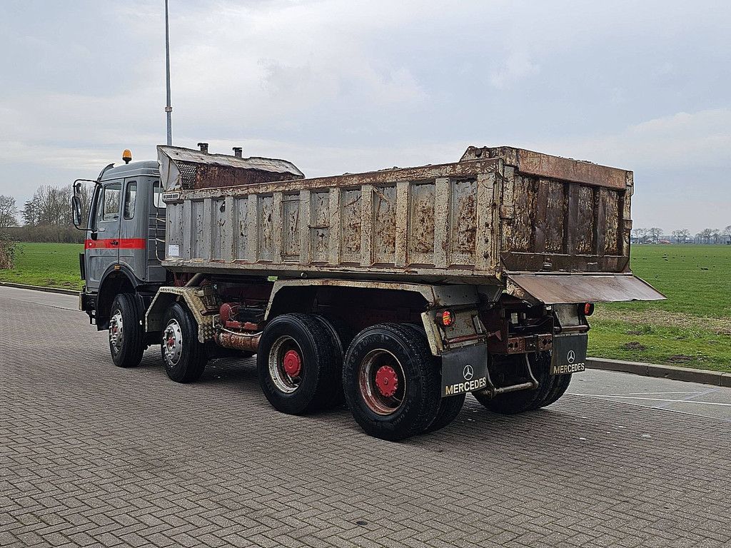 MERCEDES-BENZ 3335 K 8x4 full steel man.