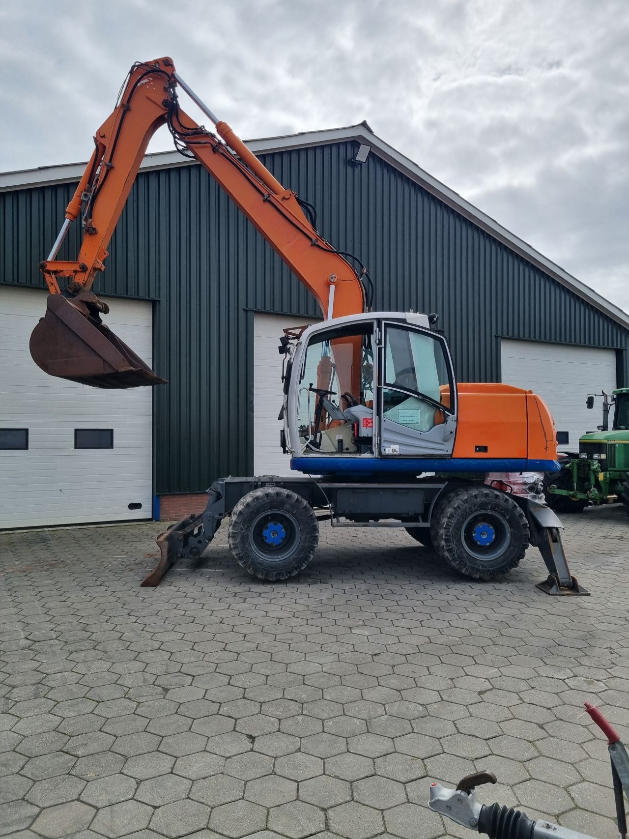 ATLAS - 2005 - Terex - Banden graafmachine/mobiele kraan