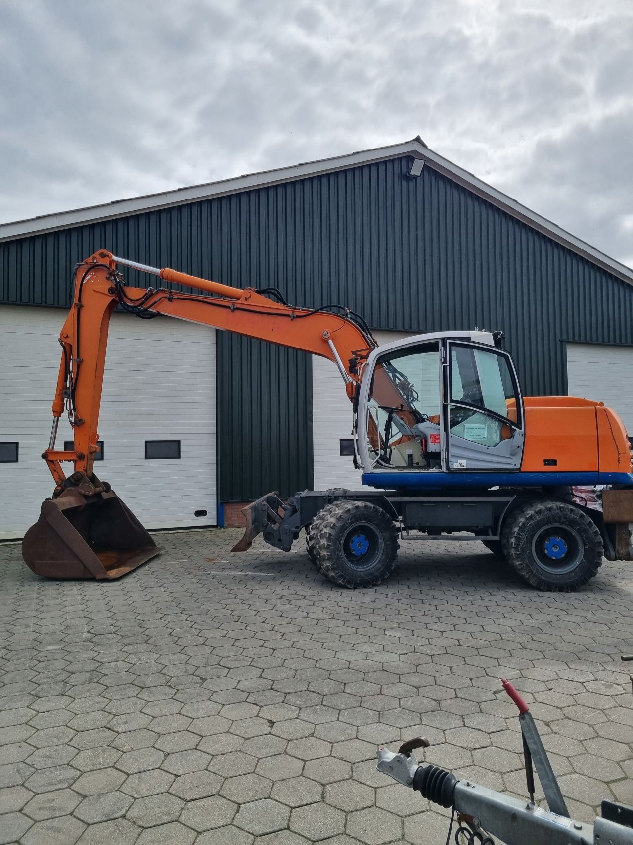 ATLAS - 2005 - Terex - Banden graafmachine/mobiele kraan