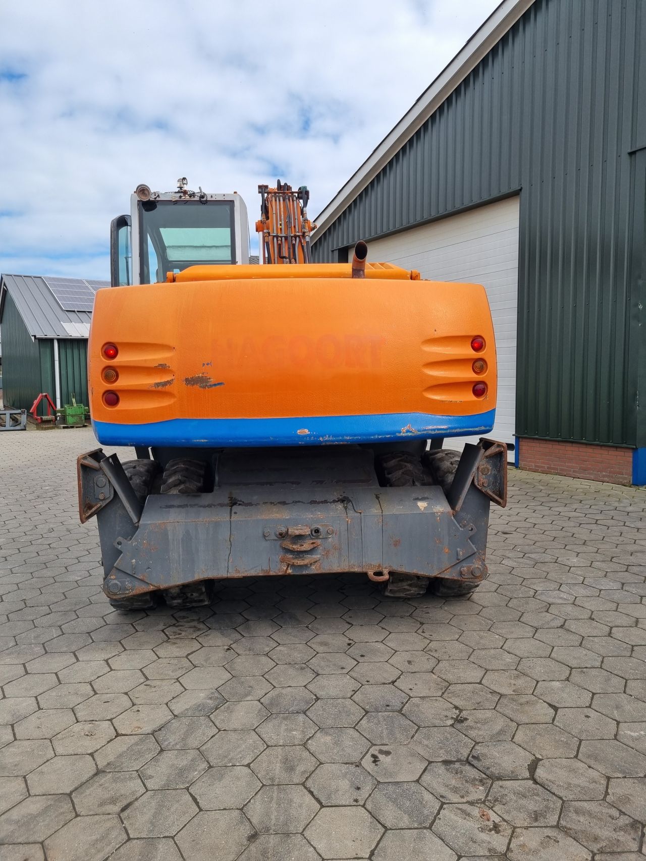 ATLAS - 2005 - Terex - Banden graafmachine/mobiele kraan