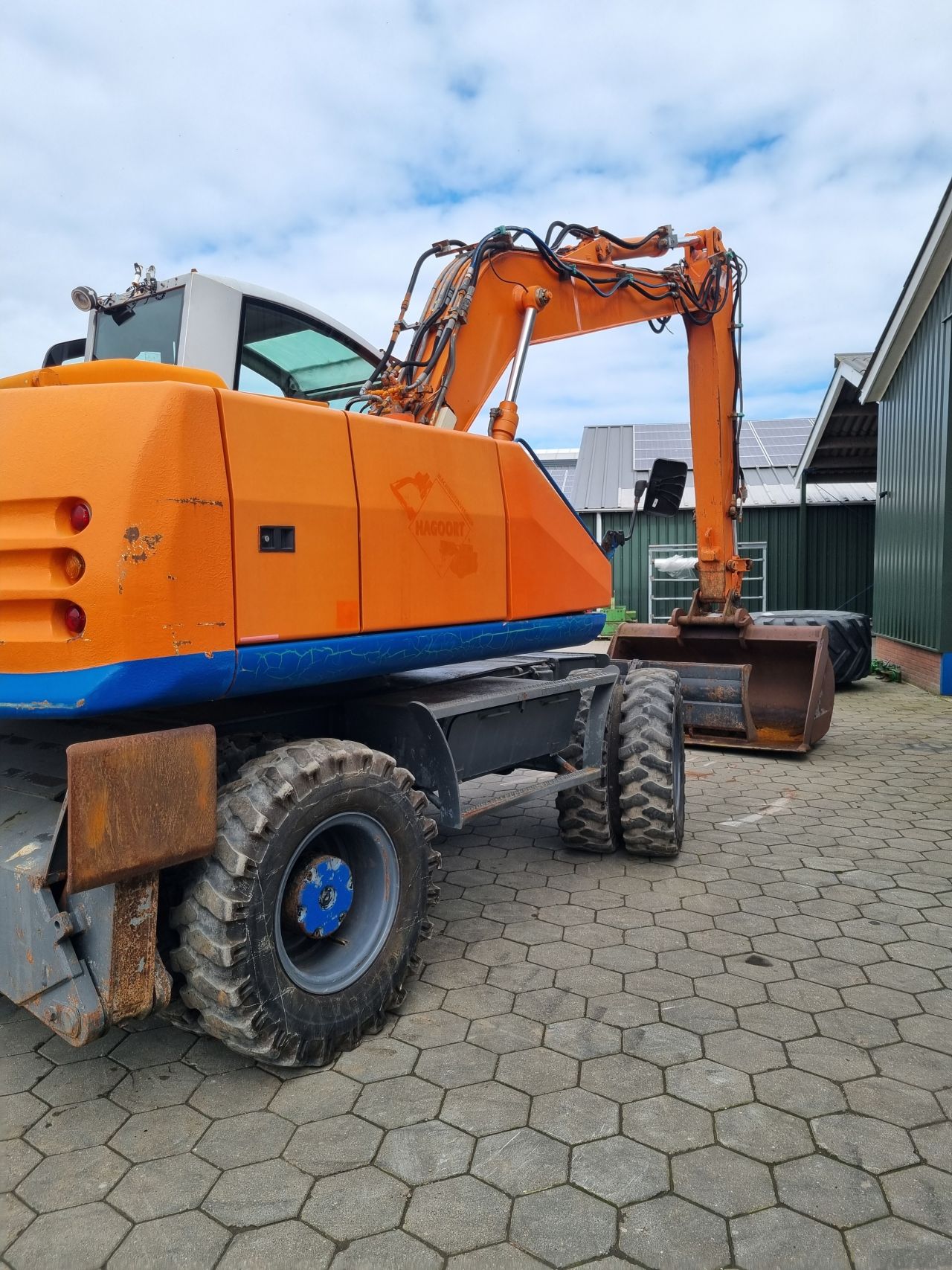 ATLAS - 2005 - Terex - Banden graafmachine/mobiele kraan