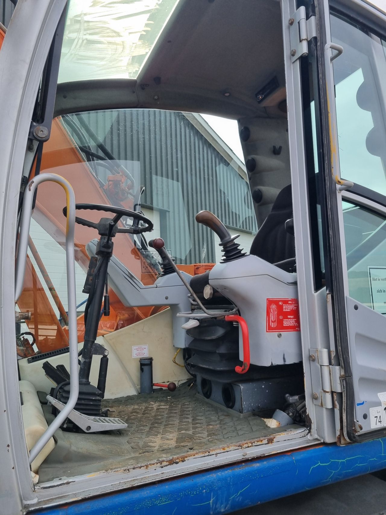 ATLAS - 2005 - Terex - Banden graafmachine/mobiele kraan