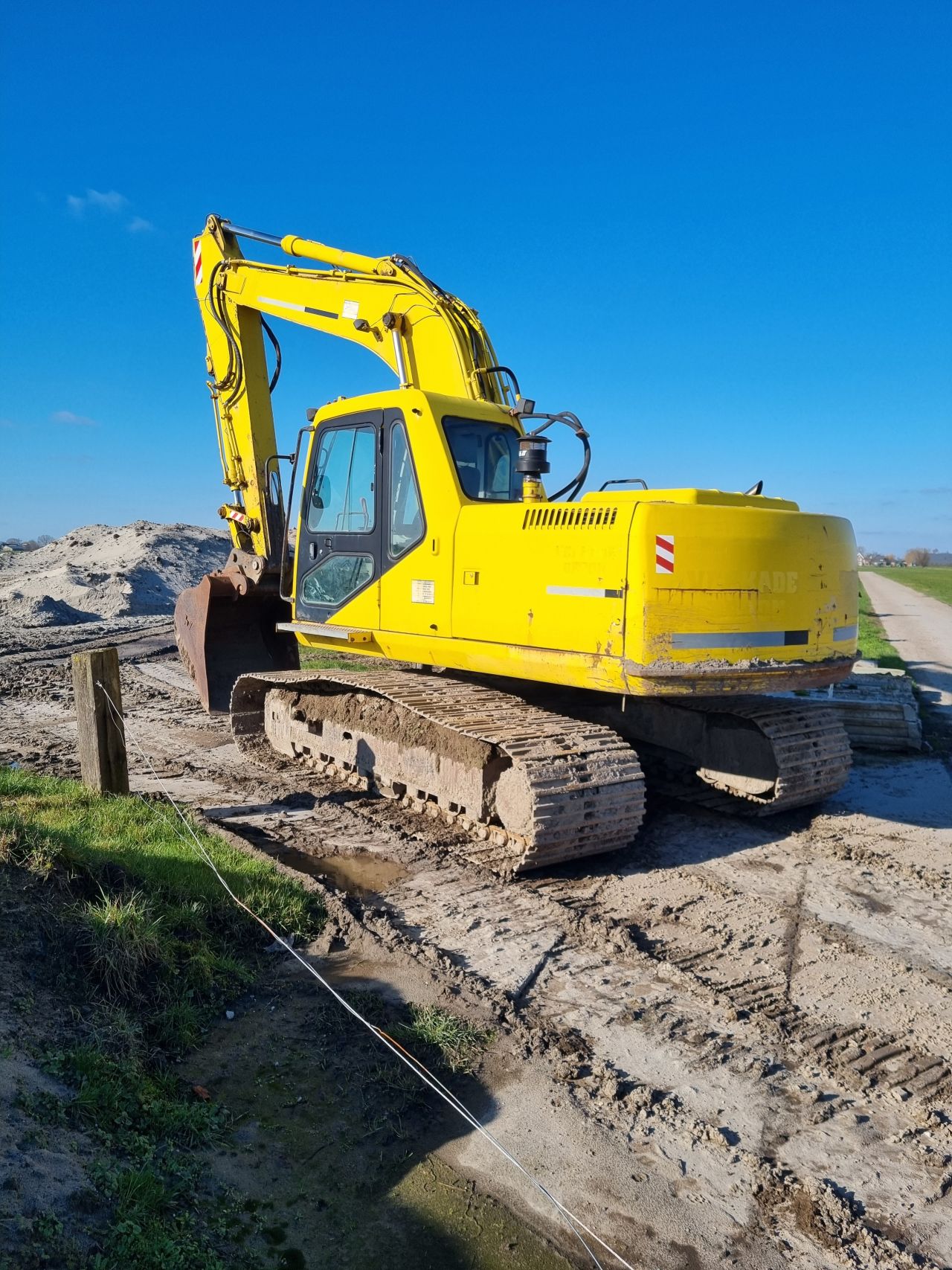 ETEC 818 RLC rupskraan/graafmachine