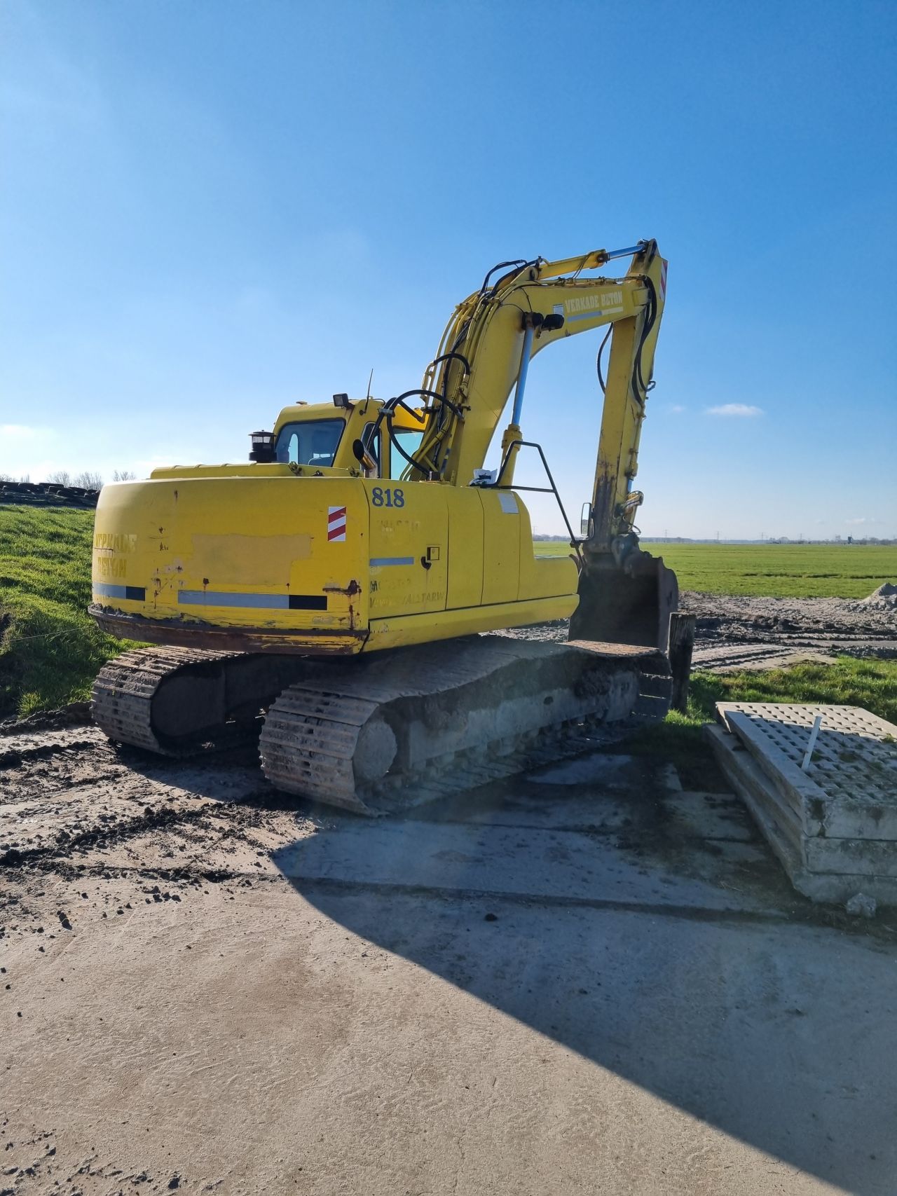 ETEC 818 RLC rupskraan/graafmachine