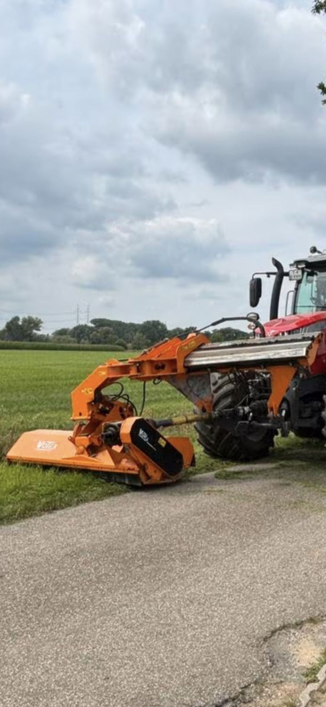 Votex frontmaster Frontklepelmaaier