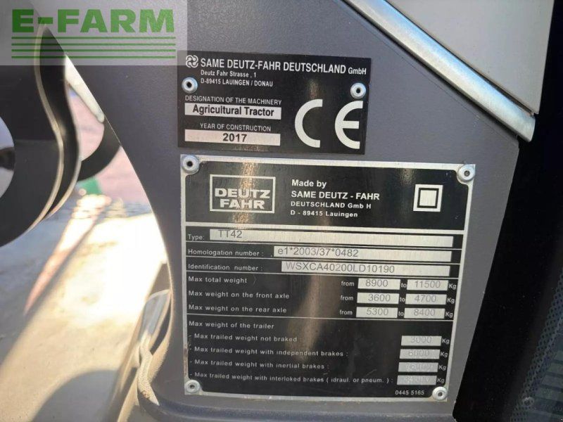 Deutz-Fahr tracteur agricole serie6agrotron 6155 rcshift (b)