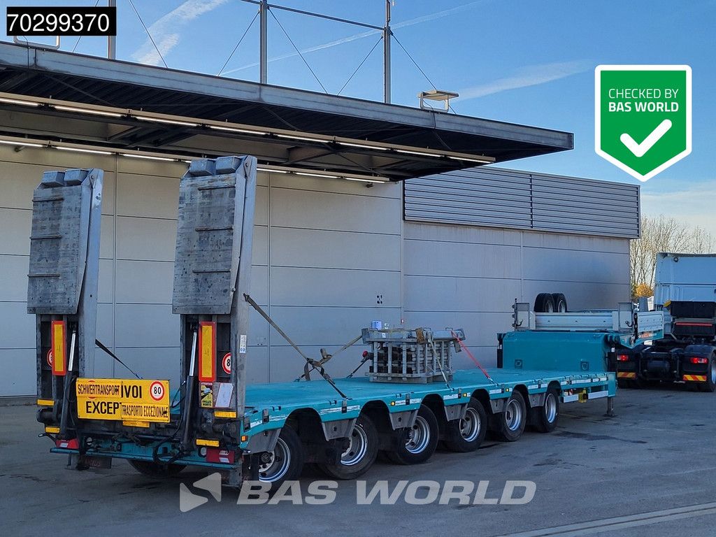 De Angelis 6SA00 Extendable750cm 6xSteeringaxle Hydraulic Neck Ramps