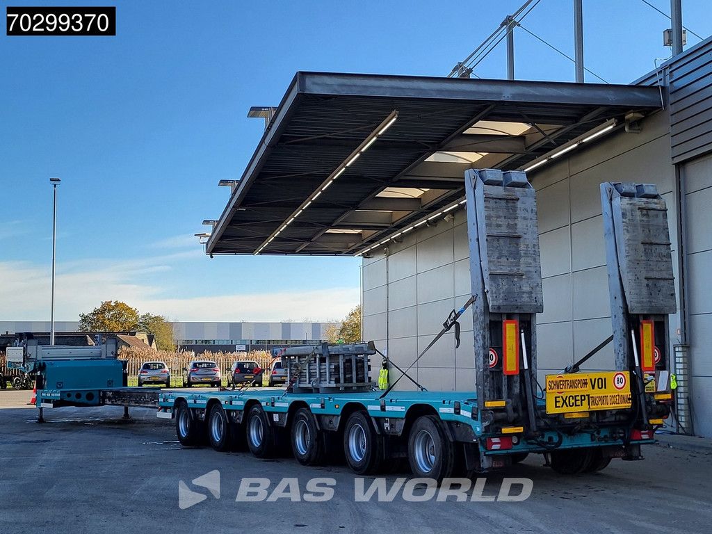 De Angelis 6SA00 Extendable750cm 6xSteeringaxle Hydraulic Neck Ramps