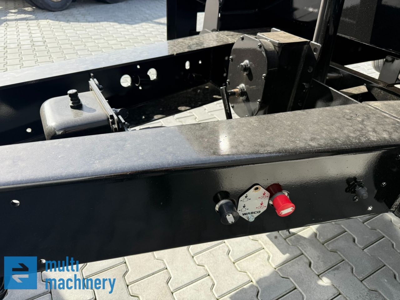 Wipkar tandemasser, oprijwagen kiepbaar, volledig gerestaureerd!