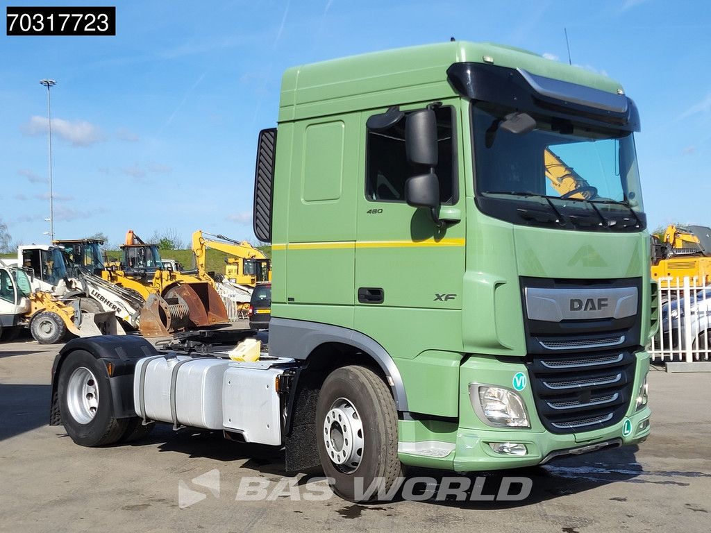 DAF XF 480 4X2 SC Retarder 2xTanks PTO Standklima