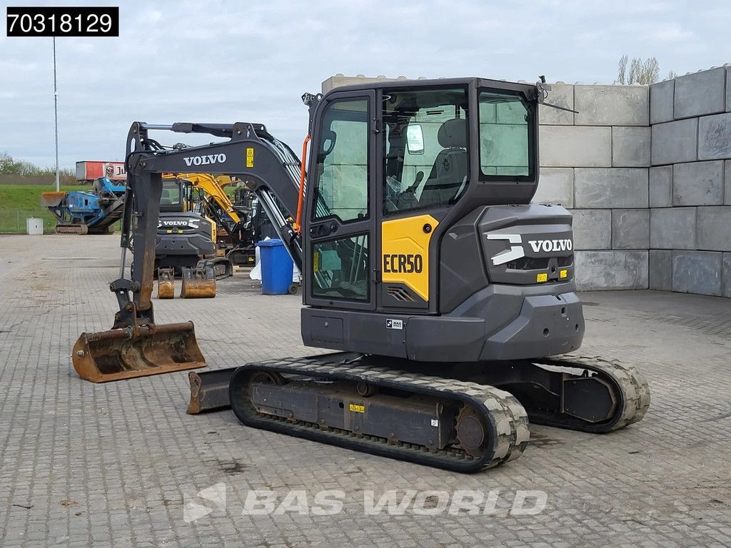 Volvo ECR50 F A/C - 3 Buckets