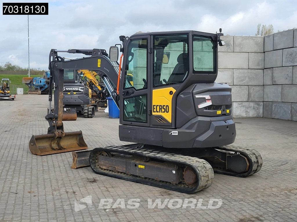 Volvo ECR50 F A/C - 3 Buckets