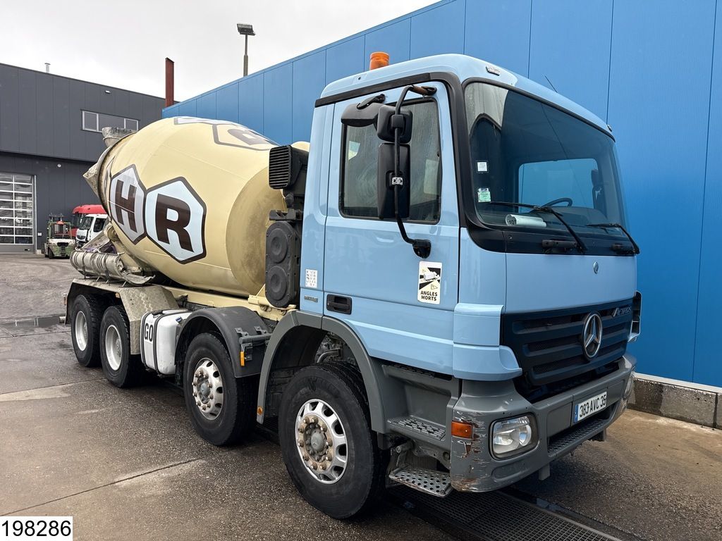 Mercedes Actros 3236 8x4, EPS, Steel suspension, Liebherr