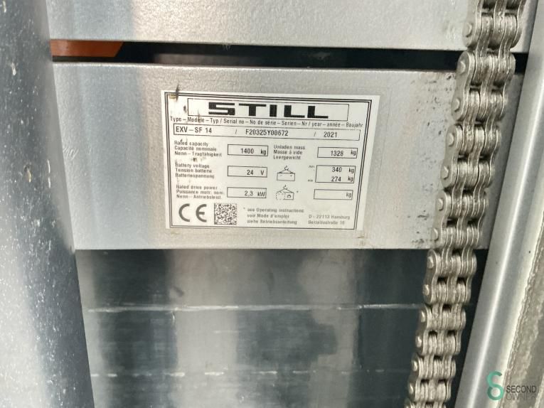 Stackers Electric Still EXV-SF14 2021 Triplex