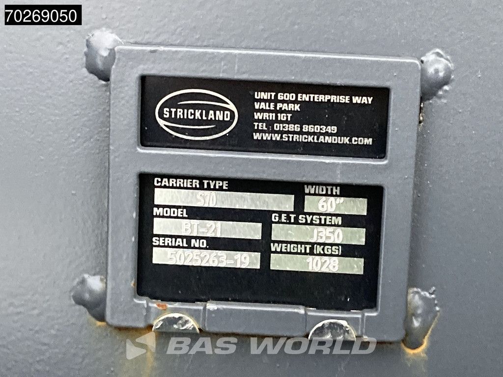 Strickland S70 1.2 M3 - 1.5M WIDE