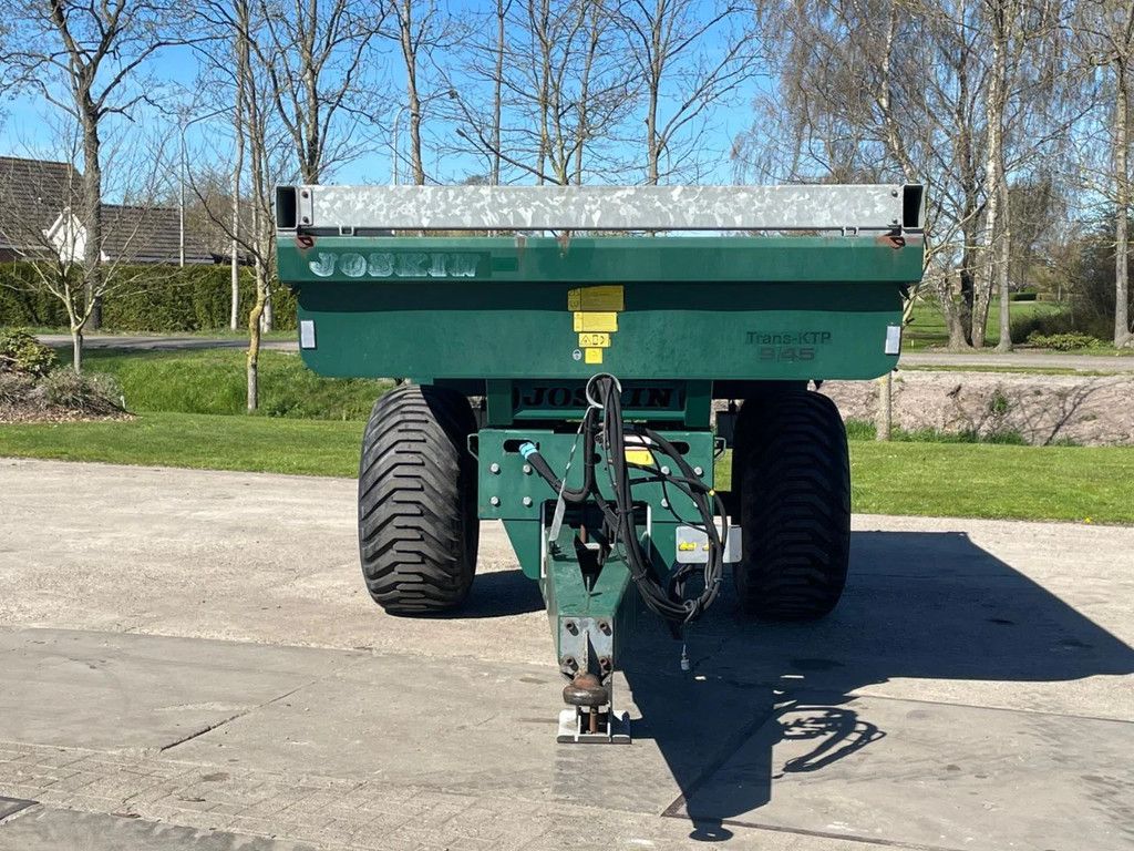 Joskin ONBEKEND 9 KTP Dumper Kipper Kenteken 9 tons