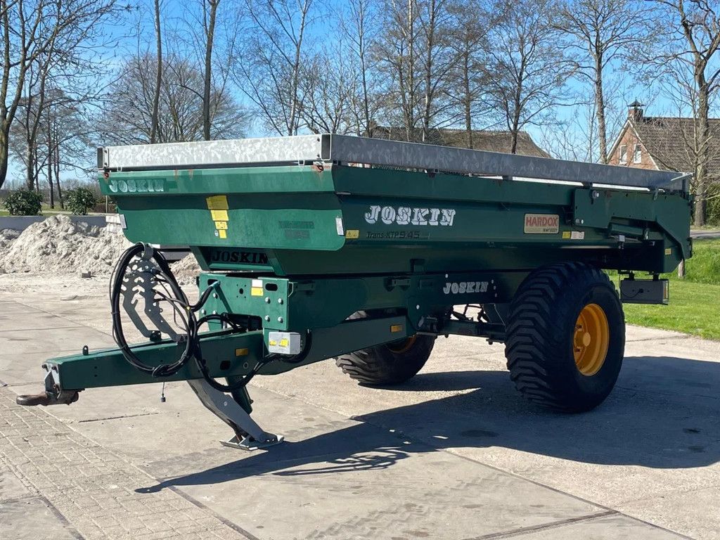 Joskin ONBEKEND 9 KTP Dumper Kipper Kenteken 9 tons