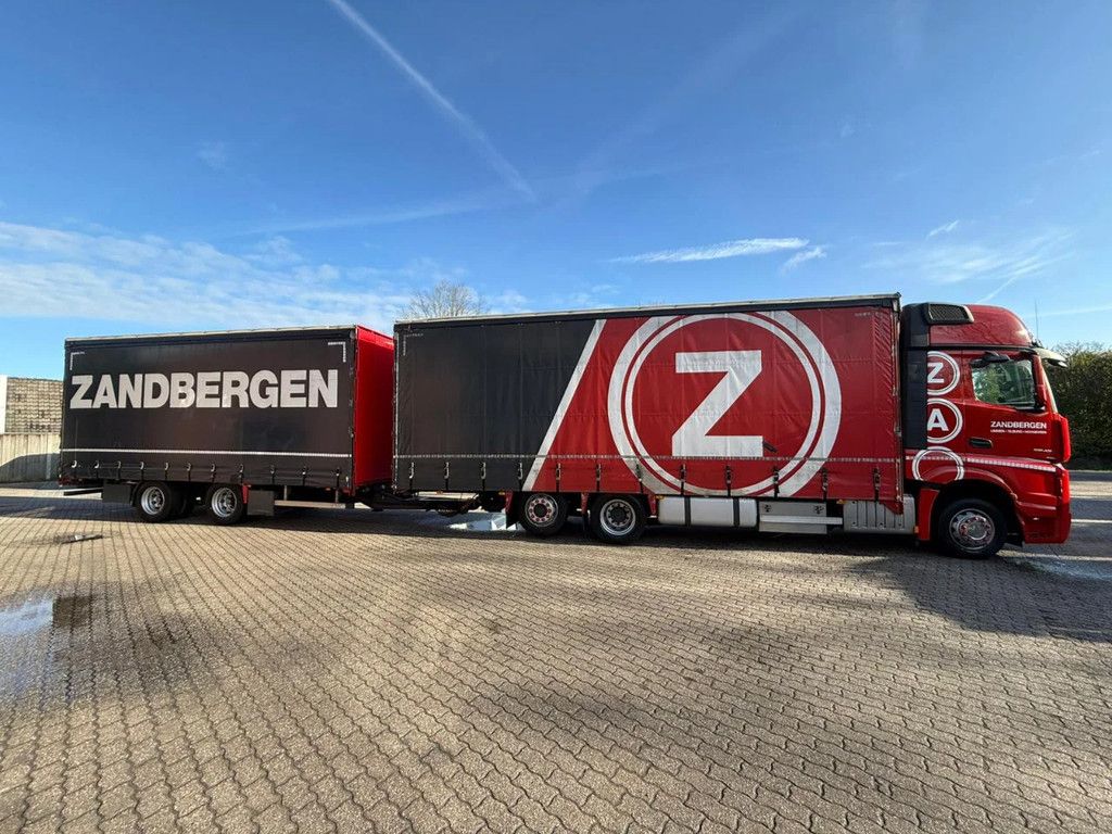 Mercedes-Benz Actros 2545 Mega Volumecombi 120m3! Schuifdaken Doorlaadsysteem NL Truck APK/TUV 08-2026