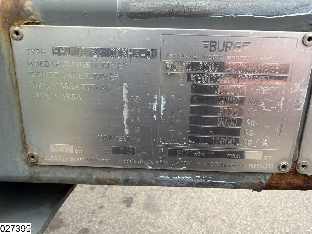 Burg Container 2x 20ft, 30ft, 40 ft