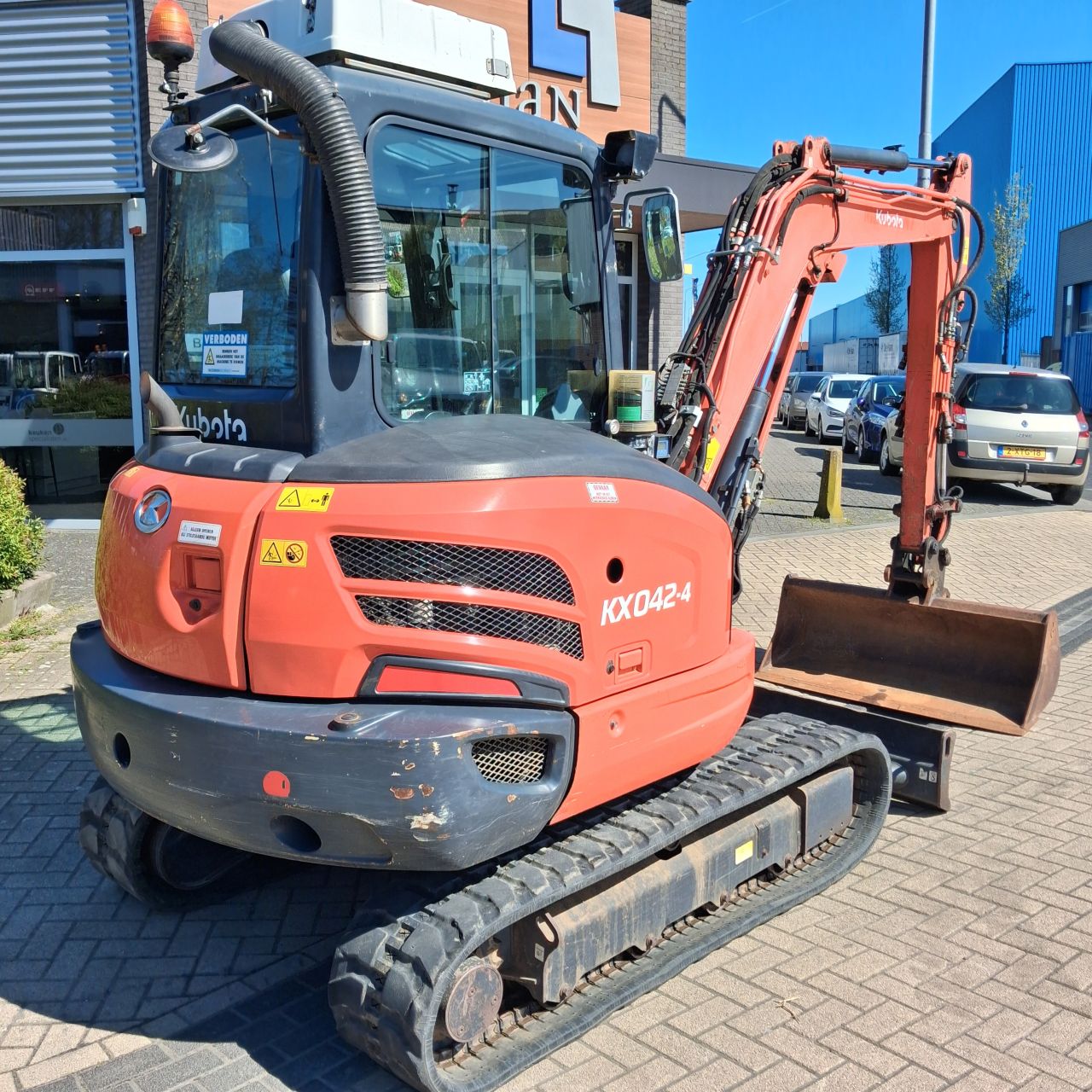 Kubota KX042-4 Minigraver.