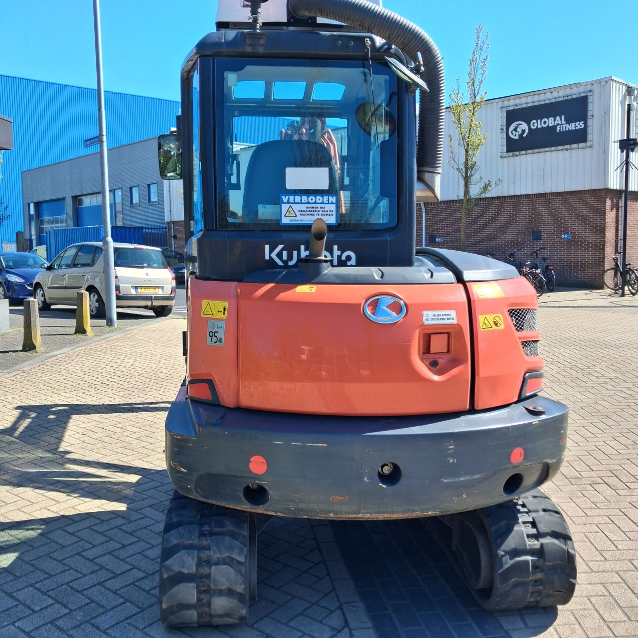 Kubota KX042-4 Minigraver.