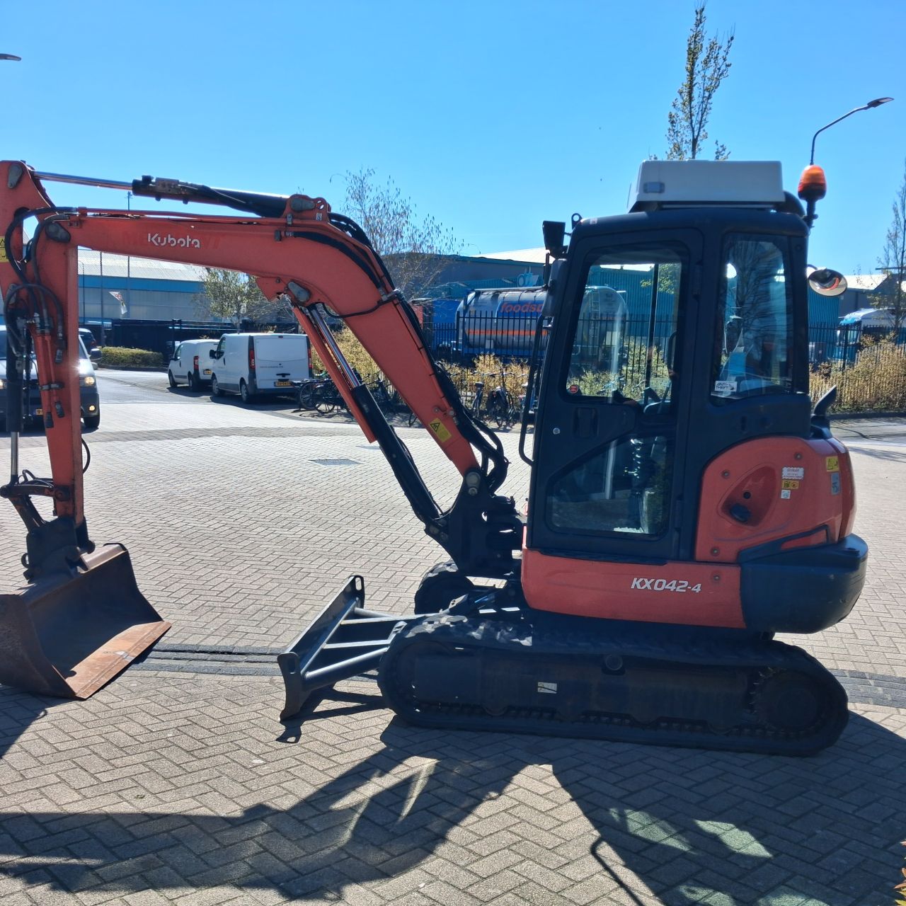 Kubota KX042-4 Minigraver.
