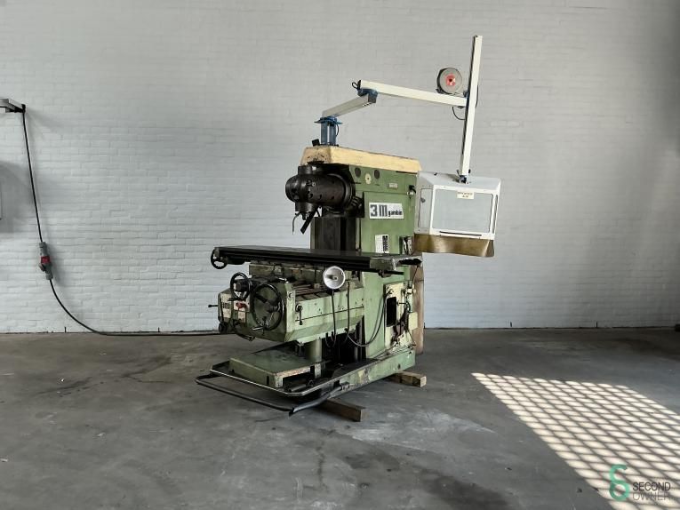 Freesmachines universeel Gambin 3M, 1000x420x710mm 1969